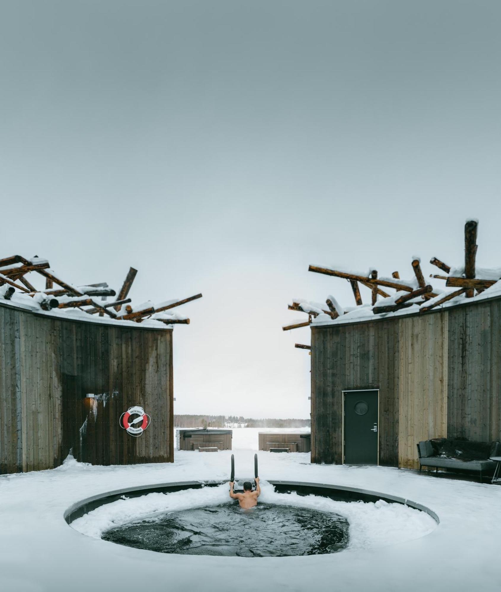 Arctic Bath Otel Harads Dış mekan fotoğraf